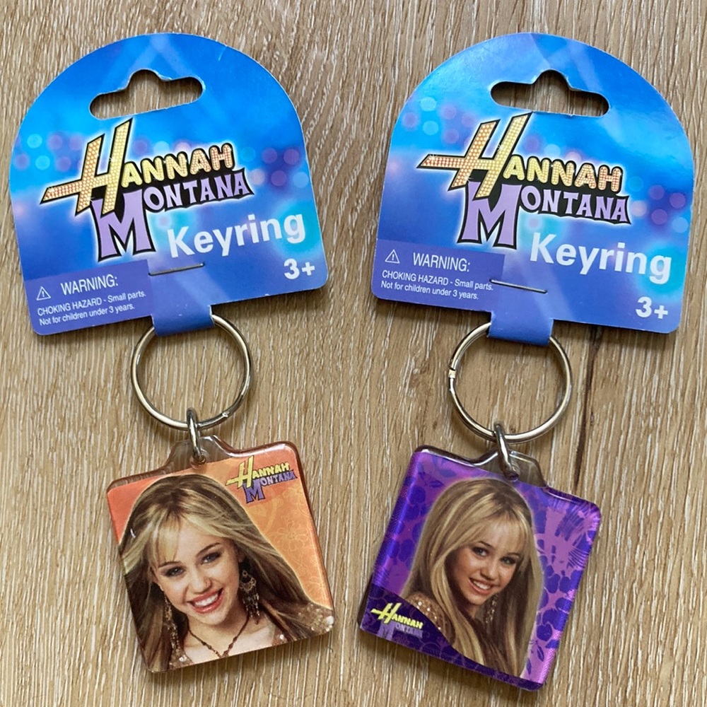 Vintage Y2k Hannah Montana Disney Keychain Miley Cyru… Gem